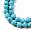Natural Magnesite Beads Strands G-P598-E-6mm-05-4