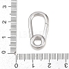 Brass Spring Gate Rings KK-P339-02P-3