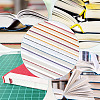 AHADERMAKER 14M 14 Styles Flat Polyester & Cotton Book Headbands OCOR-GA0001-49-6