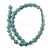 Synthetic Turquoise Beads Strands G-E456-35D-8x10mm-3