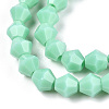 Opaque Solid Color Imitation Jade Glass Beads Strands LS-EGLA-A039-P6mm-D20-2