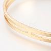 Brass Cuff Bangle BJEW-P168-A08-2