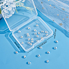 30Pcs 925 Sterling Silver Crimp Bead Cover STER-BBC0001-31-7