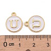 Golden Plated Alloy Charms ENAM-S118-01U-3