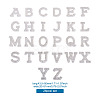 Alphabet Resin Rhinestone Patches DIY-TAC0005-45A-8