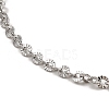 Non-Tarnish 304 Stainless Steel Boston Link Chain Necklace BJEW-B072-05P-2