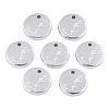 Non-Tarnish 316 Surgical Stainless Steel Charms STAS-S116-418J-P-1