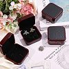 Plastic & PU Leather Jewelry Cufflink Boxes CON-WH0117-14B-5