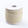 Round Braided Cowhide Cords WL-L009-01N-1