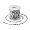 Aluminium Twisted Curb Chains CHA-TA0001-01S-2