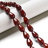 Natural Red Rainbow Jasper Beads Strands G-B106-A33-02-2