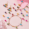 200Pcs Opaque Drawbench Acrylic Charms PALLOY-PHE00016-4