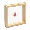 Square Transparent PE Thin Film Suspension Jewelry Display Box CON-D009-01A-01-1