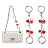 Zinc Alloy Chain Link Purse Strap Extenders AJEW-WH0479-46D-1
