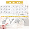 80 Sheets 4 Patterns PVC Waterproof Self-Adhesive Sticker Sets STIC-OC0001-10E-2
