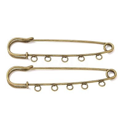Iron Safety Pins Brooch Findings RN-CBAB9AC-03AB-1