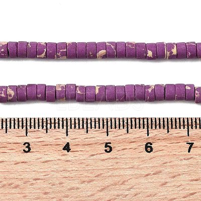 Dyed Synthetic Imperial Jasper Beads Strands G-Z089-A03-L-1