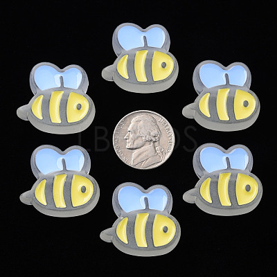 Transparent Acrylic Beads MACR-S374-06B-07-1