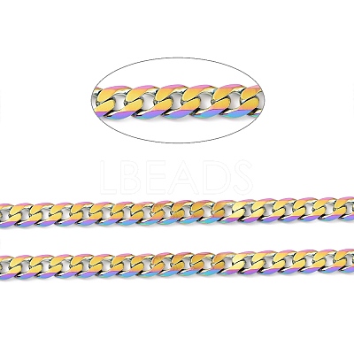 304 Stainless Steel Cuban Link Chains CHS-L020-023M-1