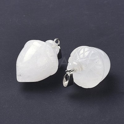 Natural Quartz Crystal Pendants G-G842-01G-1