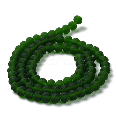 Transparent Glass Beads Strands EGLA-A044-T4mm-MD24-1