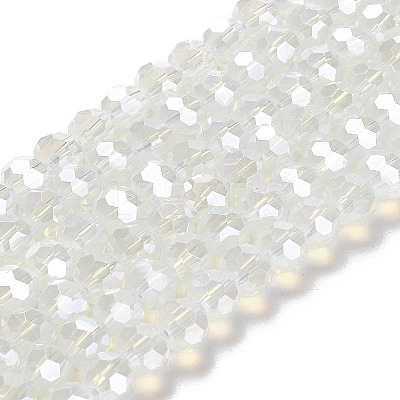 Electroplate Glass Beads Strands EGLA-A035-J6mm-A06-1