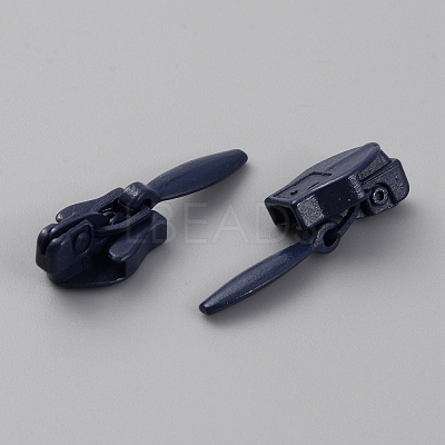 Zinc Alloy Replacement Zipper Sliders FIND-WH0139-01-1