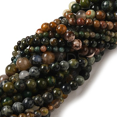 Natural Mixed Gemstone Beads Strands G-F591-03B-1