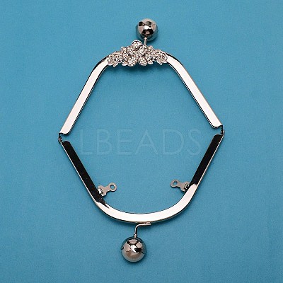 Iron V Shape Bag Handle FIND-WH0094-76-1