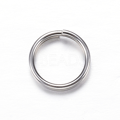 Non-Tarnish 304 Stainless Steel Split Rings X-STAS-P092-02-1