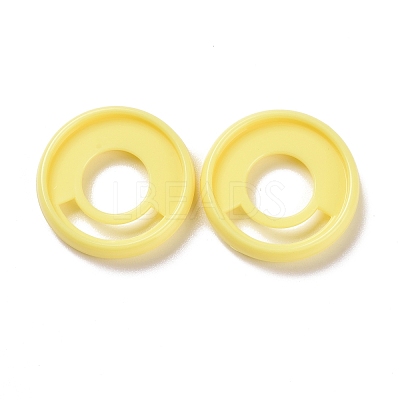 Resin Loose Leaf Ring Round Binder Discs FIND-WH0143-02D-1