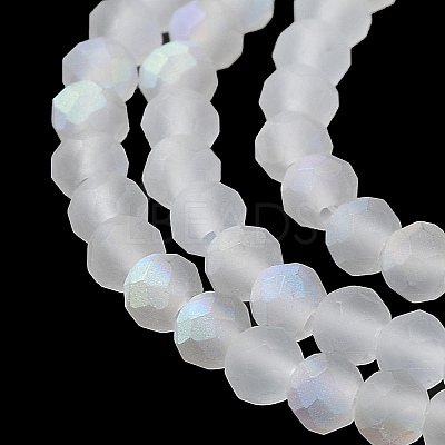 Transparent Glass Beads Strands LS-EGLA-A044-T2mm-MB19-1