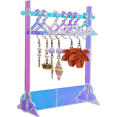 1 Set Acrylic Earring Display Stands EDIS-CP0001-11-1