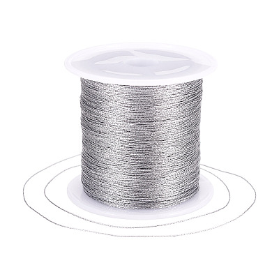 2 Rolls Round PET Metallic Thread MCOR-TADJ0001-01A-02-1