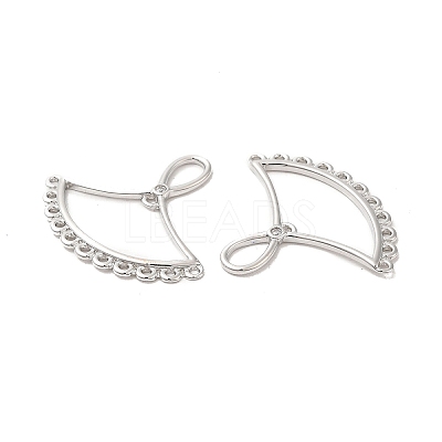 Brass & Cubic Zirconia Pendants KK-Q773-17P-1