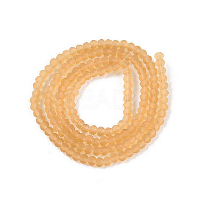 Transparent Glass Beads Strands EGLA-A044-T1mm-MD23-1