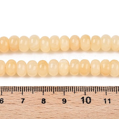 Natural Yellow Jade Beads Strands X-G-T138-74B-1