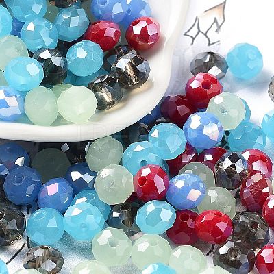 Glass Beads LS-EGLA-A034-SM8mm-49-1