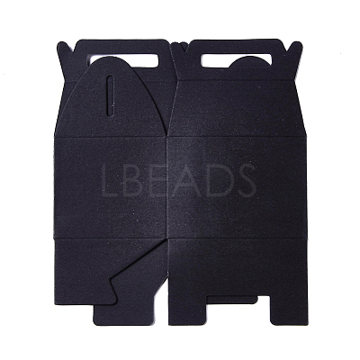 Creative Portable Foldable Paper Gift Box with Handles CON-E021-02E-1