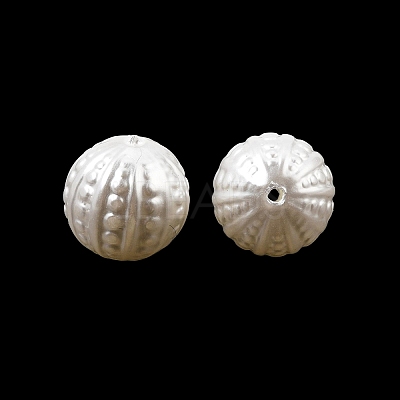 ABS Plastic Imitation Pearl Beads PL-CBA8DB3-15-1