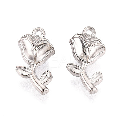 304 Stainless Steel Pendants STAS-N114-51P-1