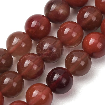 Natural Andesine Feldspar Beads Strands GG-CBA0251-A02-8mm-1