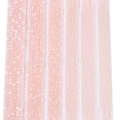 Transparent Glass Beads Strands EGLA-A044-T3mm-MB22-1