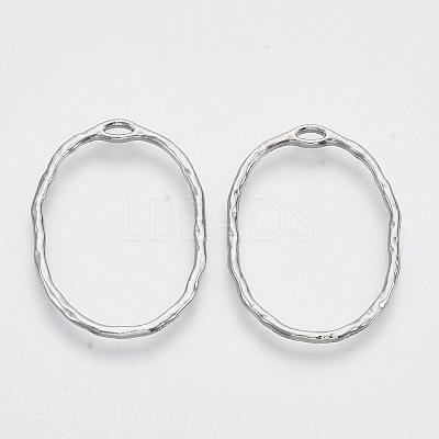 Alloy Open Back Bezel Pendants LS-X-PALLOY-S121-84P-1
