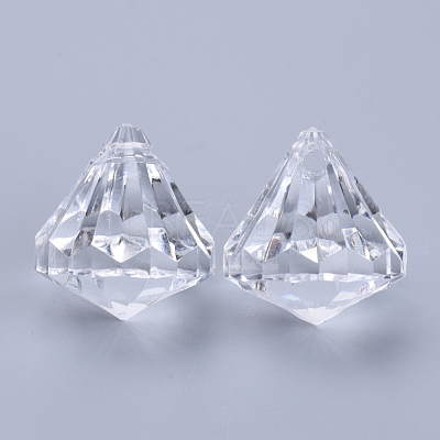 Transparent Acrylic Pendants TACR-Q260-I-V01-1