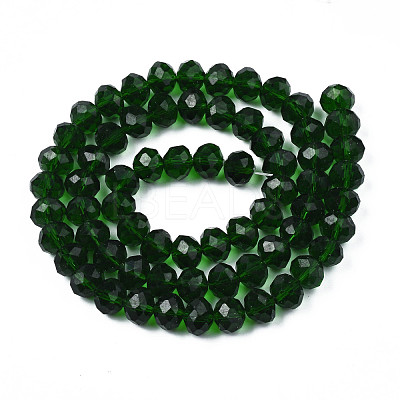 Glass Beads Strands EGLA-A034-T10mm-D24-1