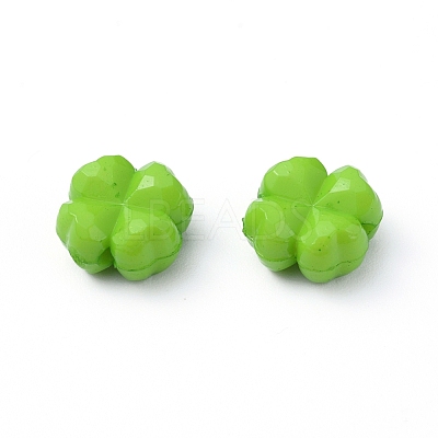 Opaque Acrylic Beads X-SACR-R786-07A-1