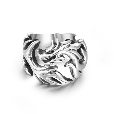 304 Stainless Steel Finger Rings for Men FS-WG003D1-02-1