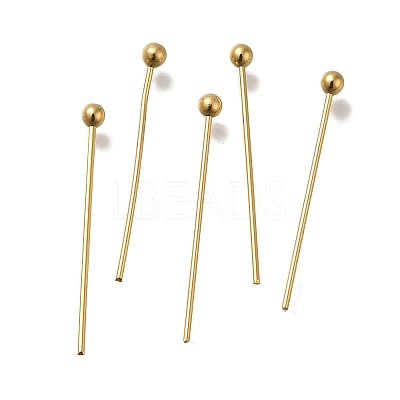 Brass Ball Head Pins KK-H502-03L-G-1