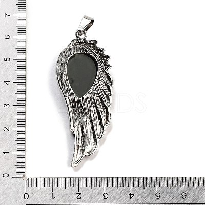 Natural Indian Agate Big Pendants G-G112-02AS-10-1